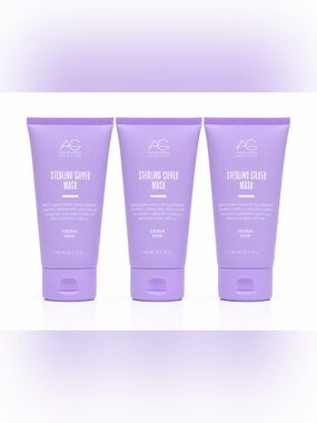 AG Hair Care Sterling Silver Mask 5 fl oz 148 mL Toning Treatment Lot of 3